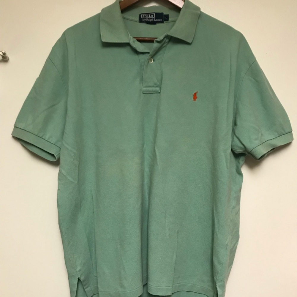 Greenish Blue Polo/L